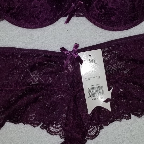 PURPLE PANTY SET - Picture 4 of 5